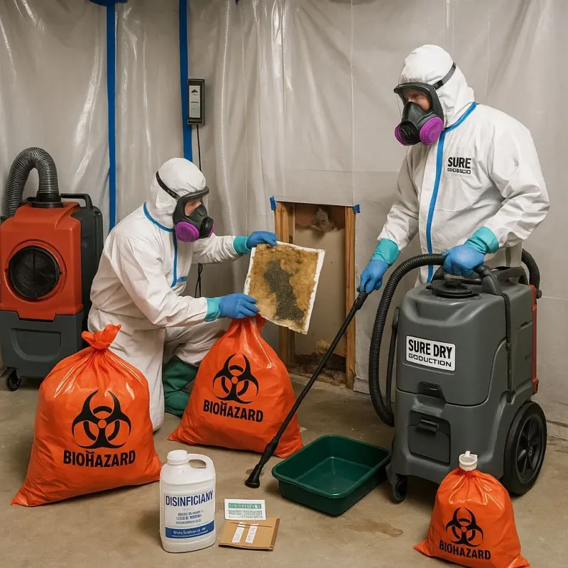 Contaminated Water Handling Protocols process in Stafford, CT
